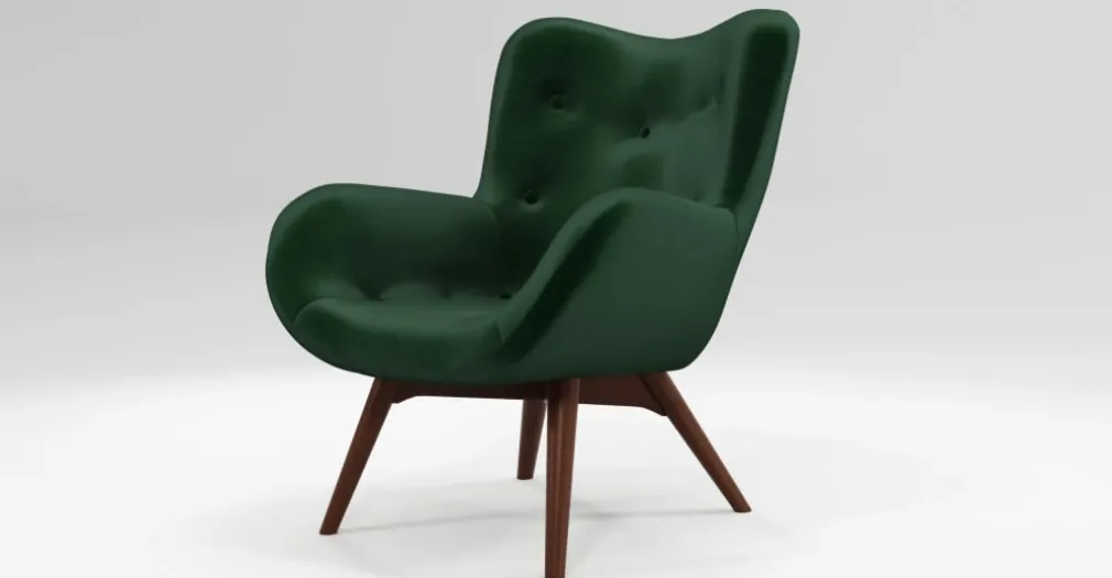Butaca Doris – Verde Botella