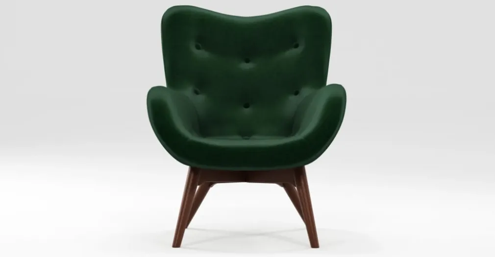 Butaca Doris – Verde Botella