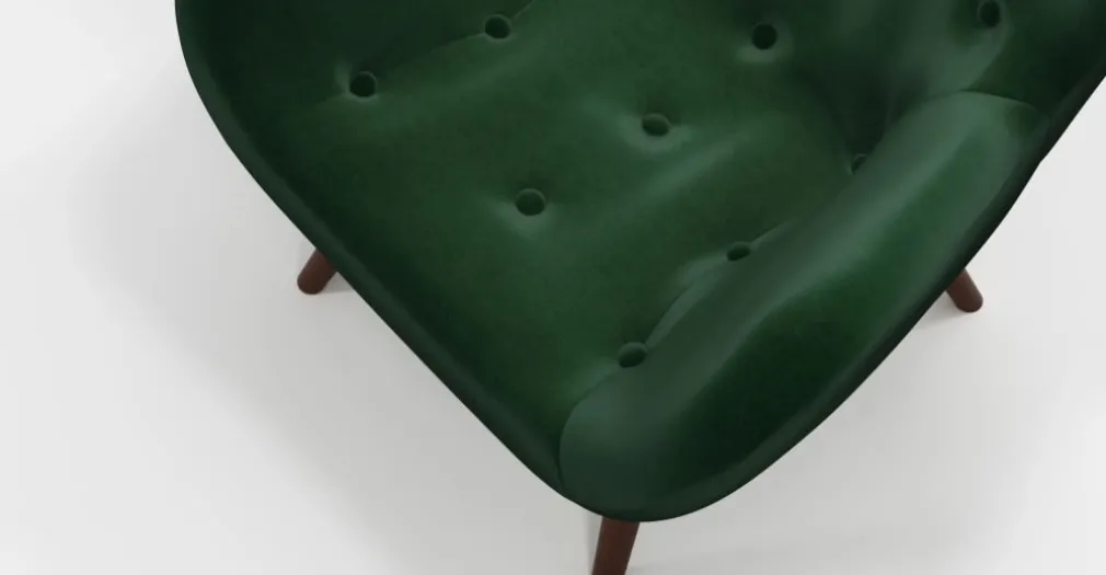 Butaca Doris – Verde Botella