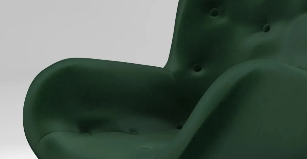 Butaca Doris – Verde Botella