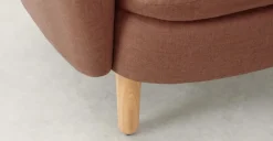 Butaca Elio – Tejido Rosa Óxido