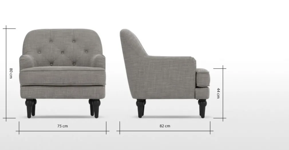 Butaca Flynn – Gris