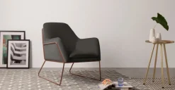 Butaca Frame – Gris Hormigón