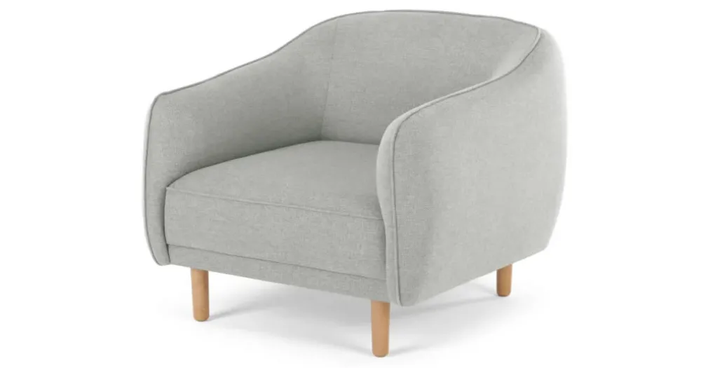 Butaca Haring – Gris Plateado