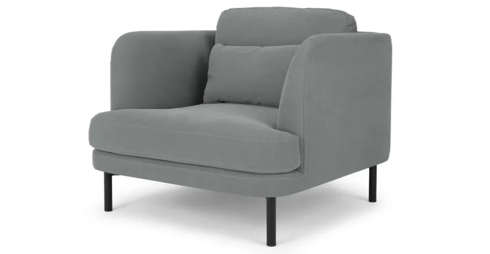 Butaca Herman – Algodón Gris