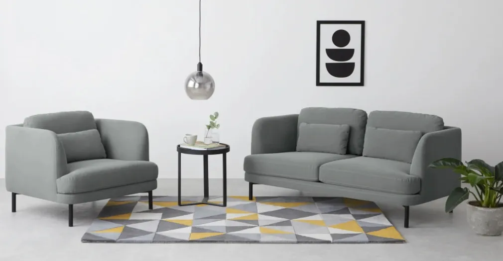 Butaca Herman – Algodón Gris