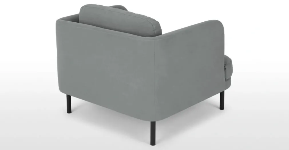 Butaca Herman – Algodón Gris