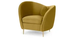 Butaca Kooper – Dorado Vintage