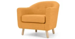 Butaca Lottie – Amarillo Miel