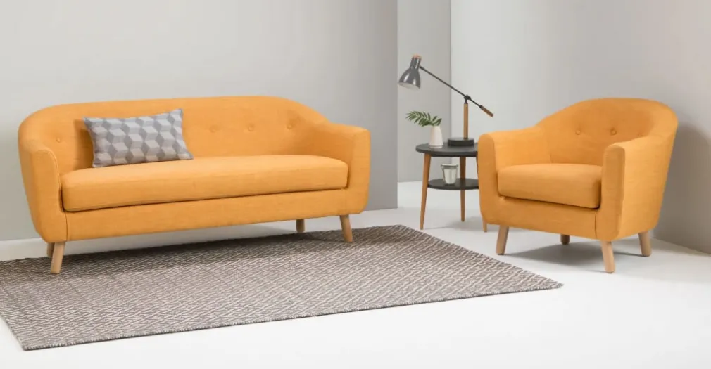 Butaca Lottie – Amarillo Miel