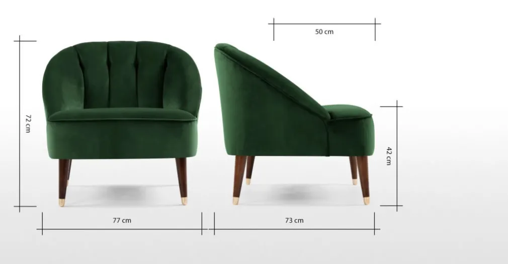 Butaca Margot – Verde Bosque