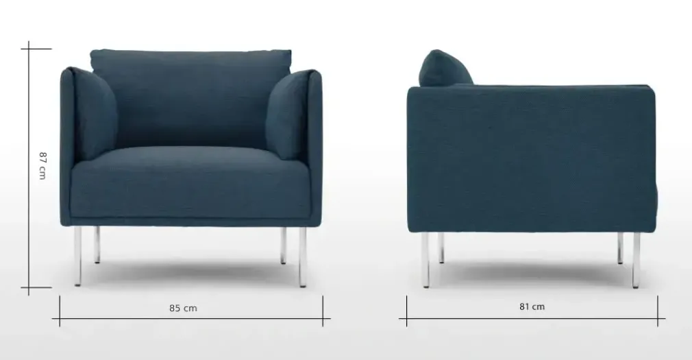 Butaca Mitski – Azul Orleans