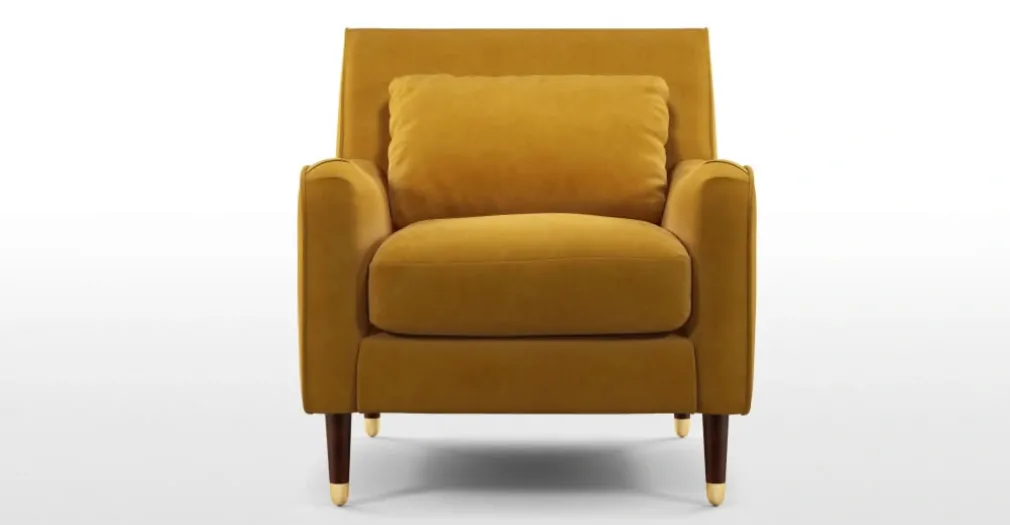Butaca Oksana – Amarillo Curcuma