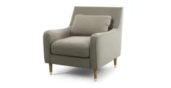 Butaca Oksana – Gris Marfil