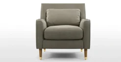 Butaca Oksana – Gris Marfil