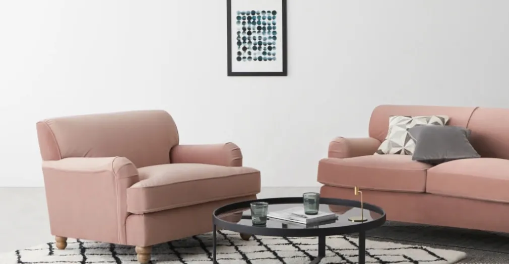 Butaca Orson – Rosa Vintage