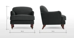 Butaca Pequeño Orson – Gris Medianoche