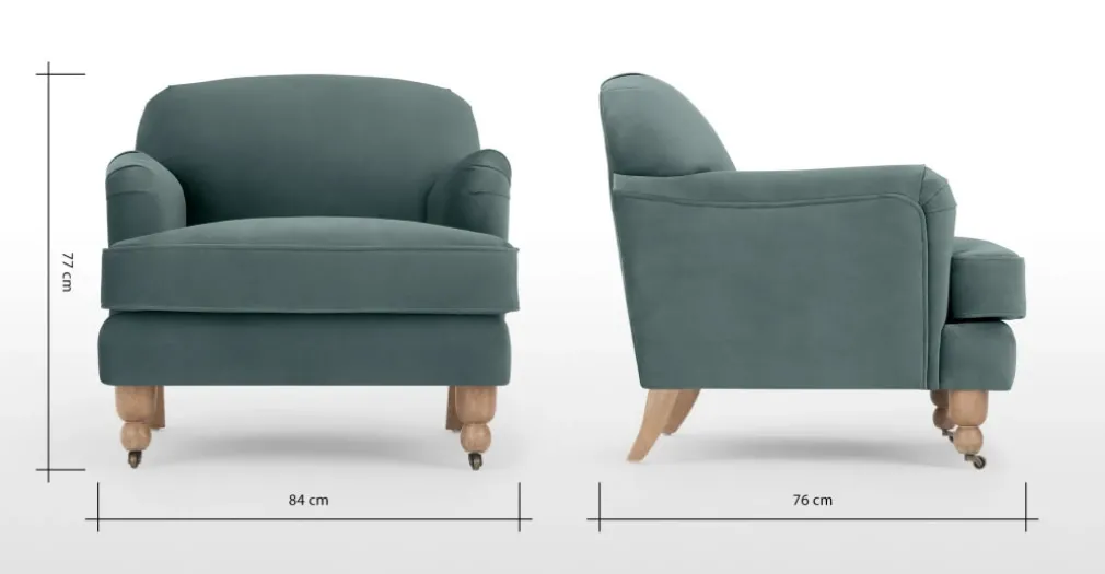 Butaca Pequeño Orson – Verde Marino