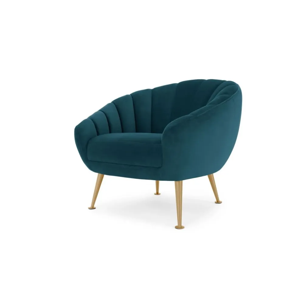 Butaca Primrose – Azul Cerceta