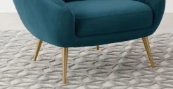 Butaca Primrose – Azul Cerceta