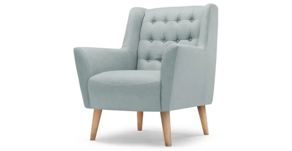 Butaca Quentin – Azul Hielo