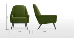 Butaca Roco – Cedar