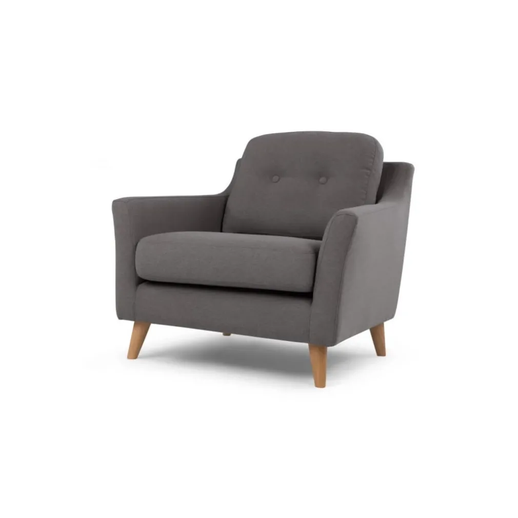 Butaca Rufus – Gris Rinoceronte