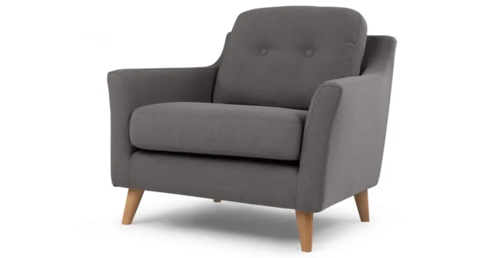 Butaca Rufus – Gris Rinoceronte