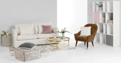 Butaca Seattle – Cuero Canela Claro