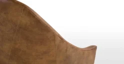 Butaca Seattle – Cuero Canela Claro