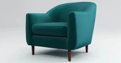 Butaca Tubby – Azul Cerceta