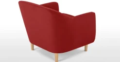 Butaca Tubby – Rojo Vivo