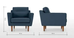 Butaca Walker – Azul