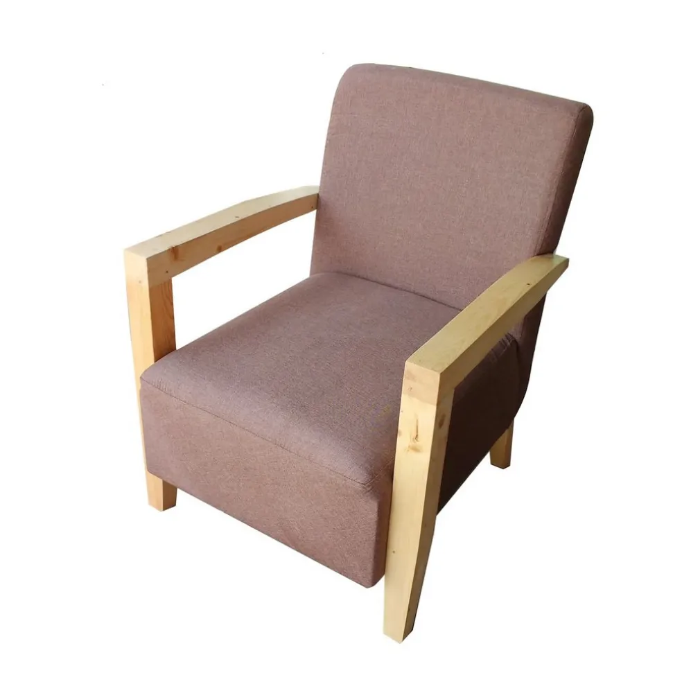 Butaca Wing – Marron Bronceado