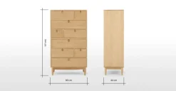 Cómoda Alta Penn – Roble