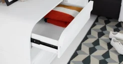 Cómoda Ancha Esme – Blanco y Fresno