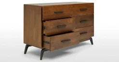 Cómoda Ancha Lucien – Mango Oscura