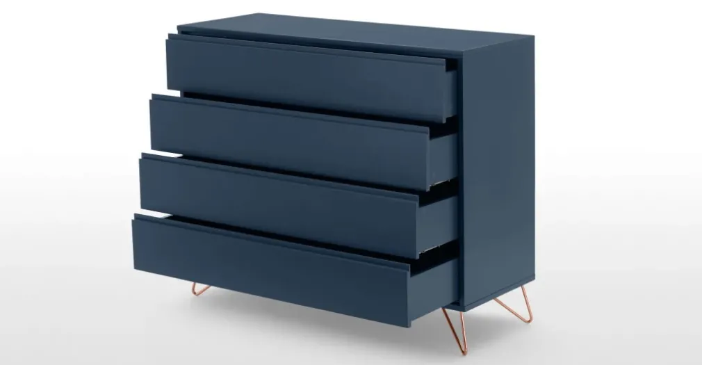 Cómoda Elona – Azul Oscuro