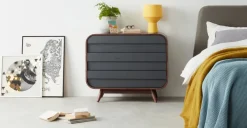 Cómoda Esme – Fresno Oscuro y Gris