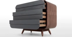 Cómoda Esme – Fresno Oscuro y Gris