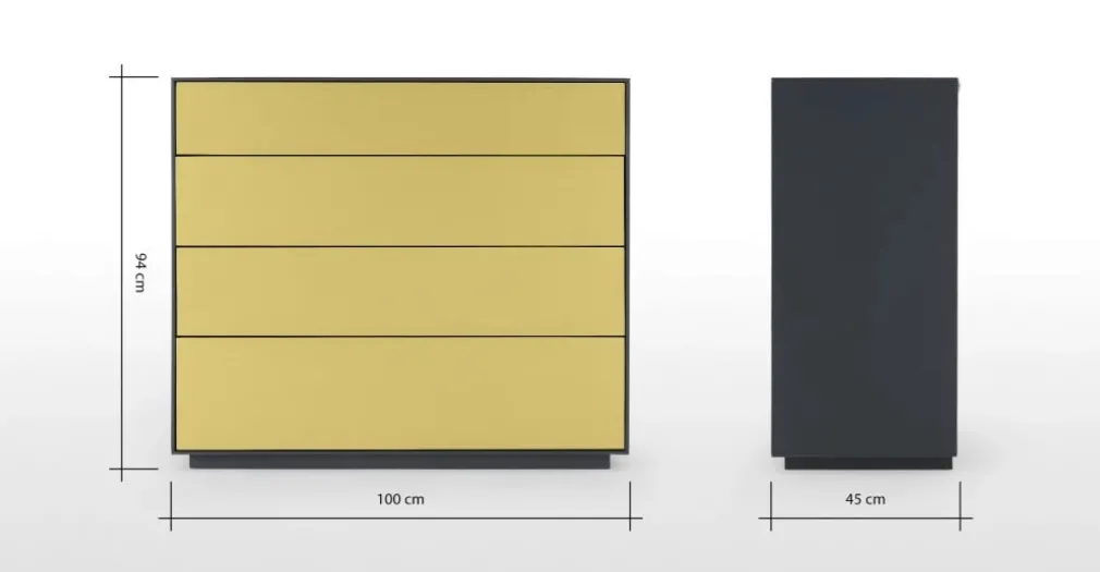 Cómoda Jena – Gris