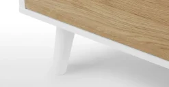 Cómoda Larsen – Roble y Blanco