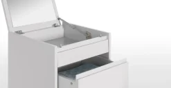 Cómoda Tocador Elona – Gris y Cobre