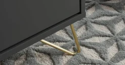 Cómoda Tocador Elona – Gris Carbón