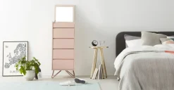 Cómoda Tocador Elona – Rosa Empolvado