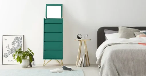 Cómoda Tocador Elona – Verde Inglés