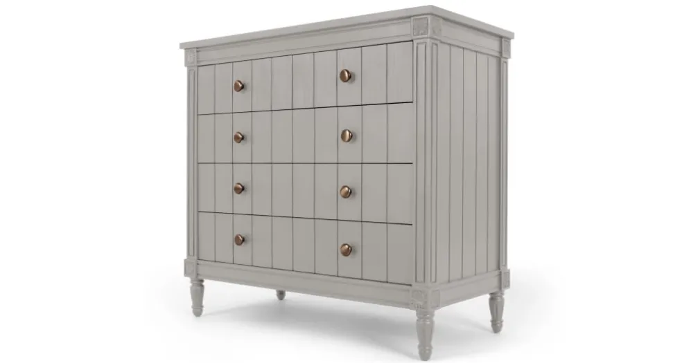 Cómoda Vintage bourbon – Gris