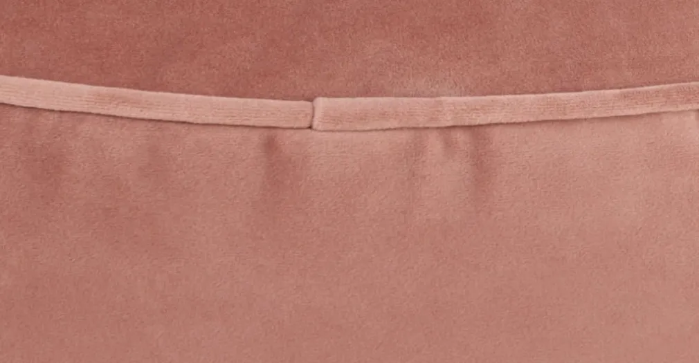 Cojín de Suelo de Terciopelo Lux – Rosa Palo