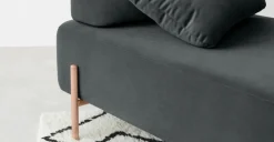 Diván Asare – Gris Medianoche y Cobre