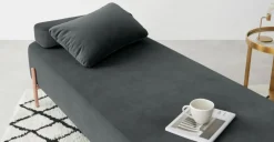 Diván Asare – Gris Medianoche y Cobre